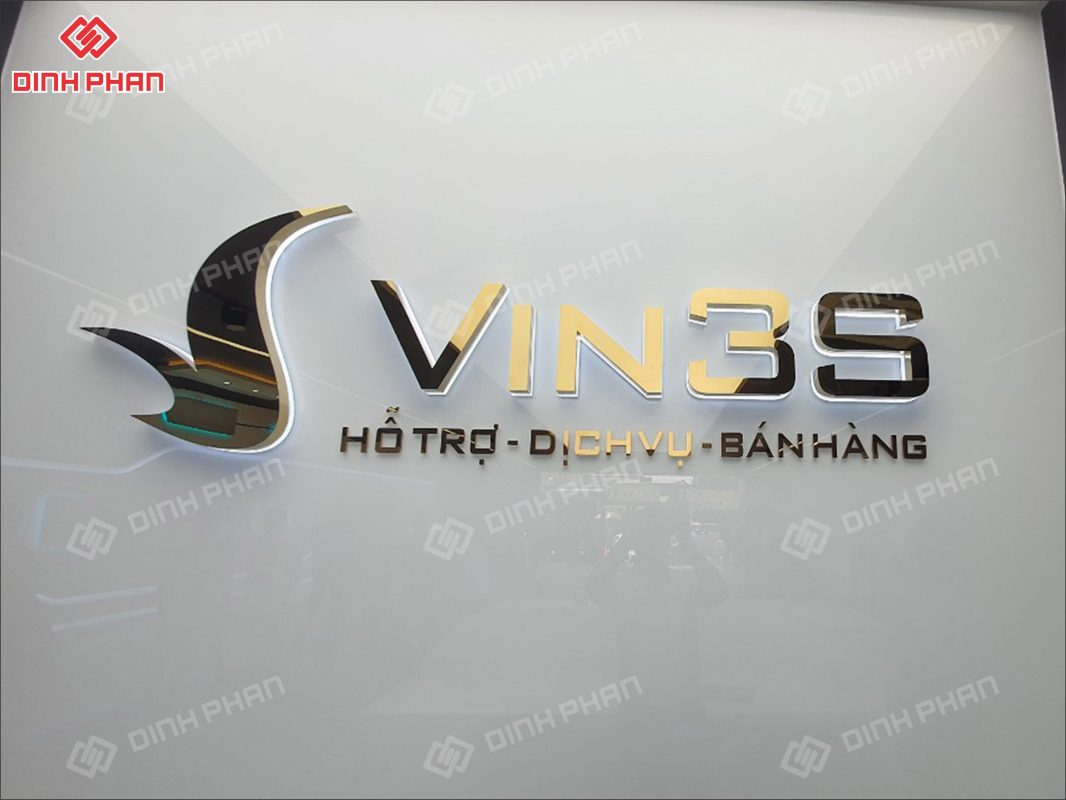 Bảng hiệu showroom vin3s