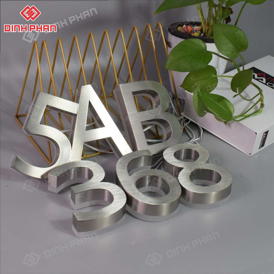 Gia Công Chữ Inox Bình Dương, Làm Chữ Inox Bình Dương