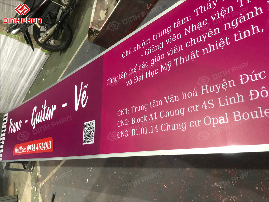 in uv bạt không gân 