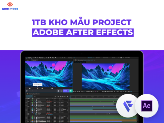 1TB Kho mẫu Project Adobe After Effects