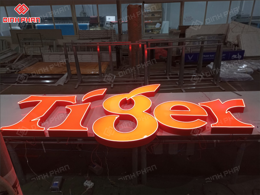 chữ bảng hiệu tiger