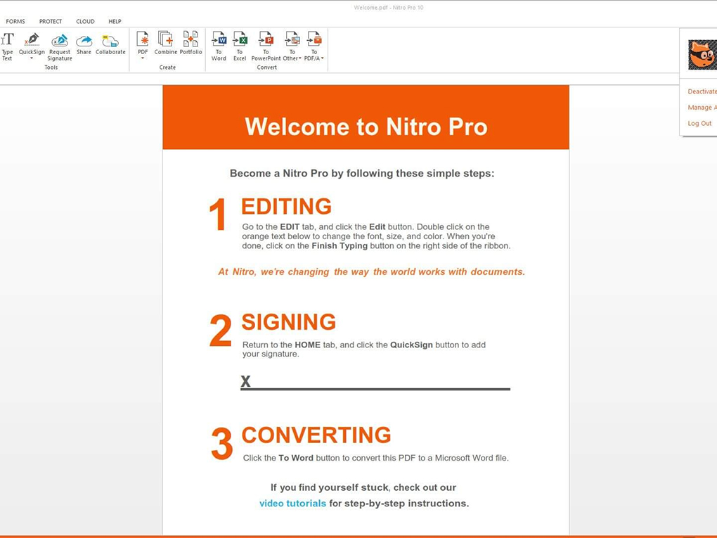 Download Nitro Pro Full Crack Miễn Phí 