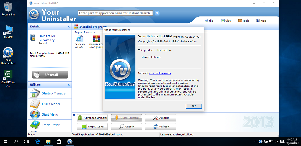 Download Your Uninstaller 7.5 Pro Full Crack