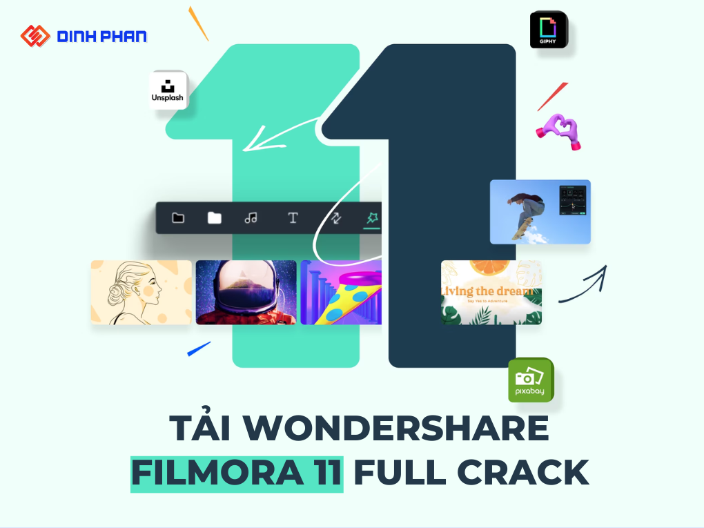 Tải Wondershare Filmora 11 Full Crack
