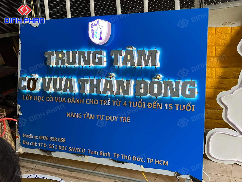 Làm Bảng Hiệu Khu Vui Chơi Trẻ Em Trọn Gói