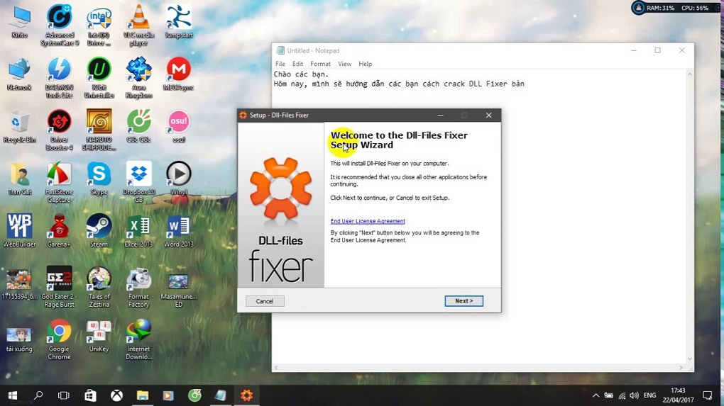 Download DLL Files Fixer Full Crack