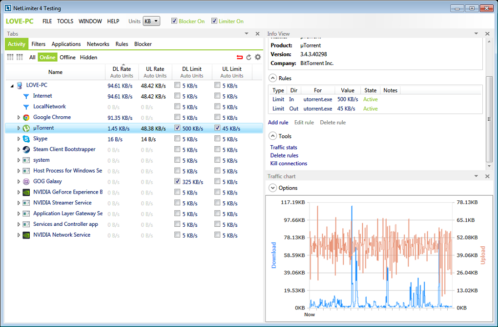 Tải Netlimiter Crack Miễn Phí