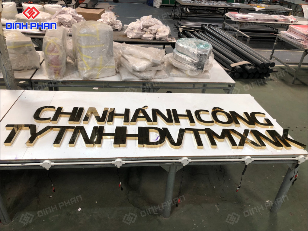 Chữ inox Bình Dương