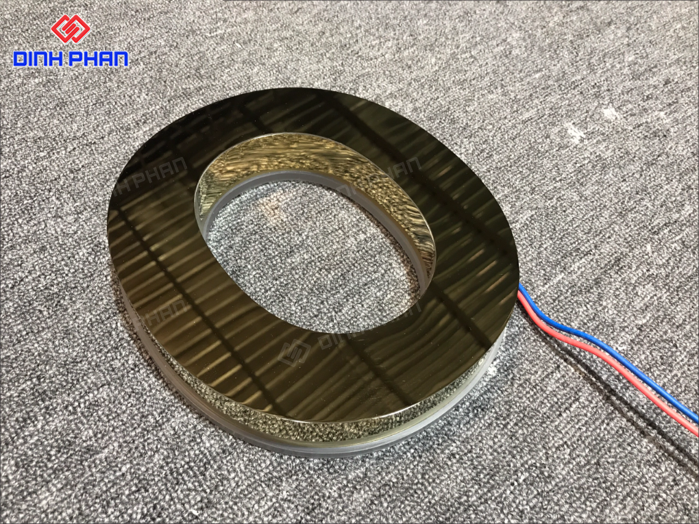 Chữ inox vàng đồng