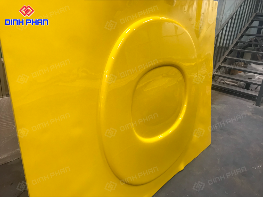 Chữ mica hút nổi