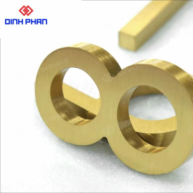 Chữ nhôm anode