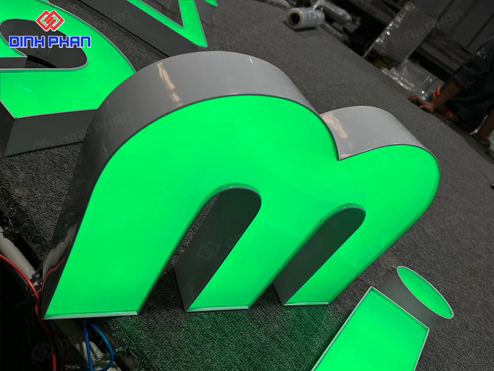 Chữ nhôm Hàn Quốc