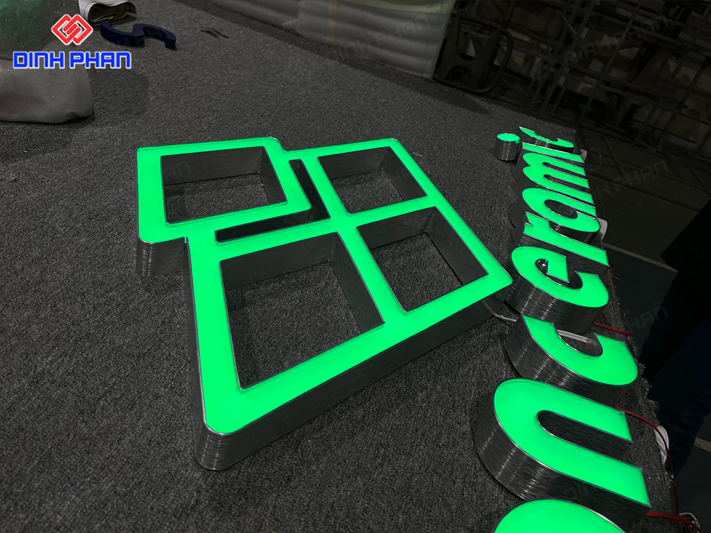 Chữ nhôm Hàn Quốc