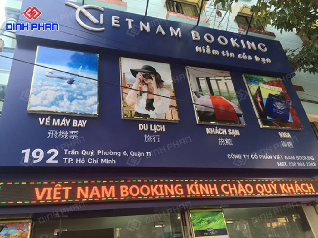 Bảng hiệu du lịch