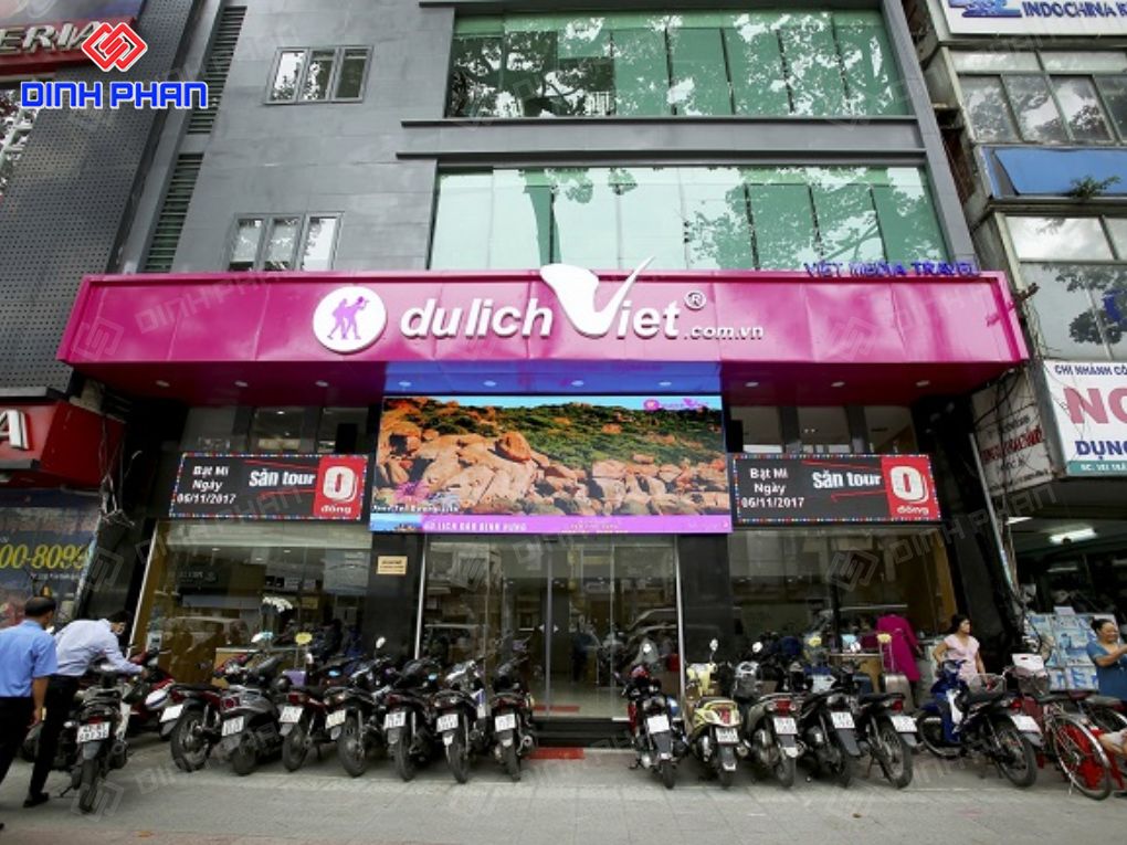 Bảng hiệu du lịch