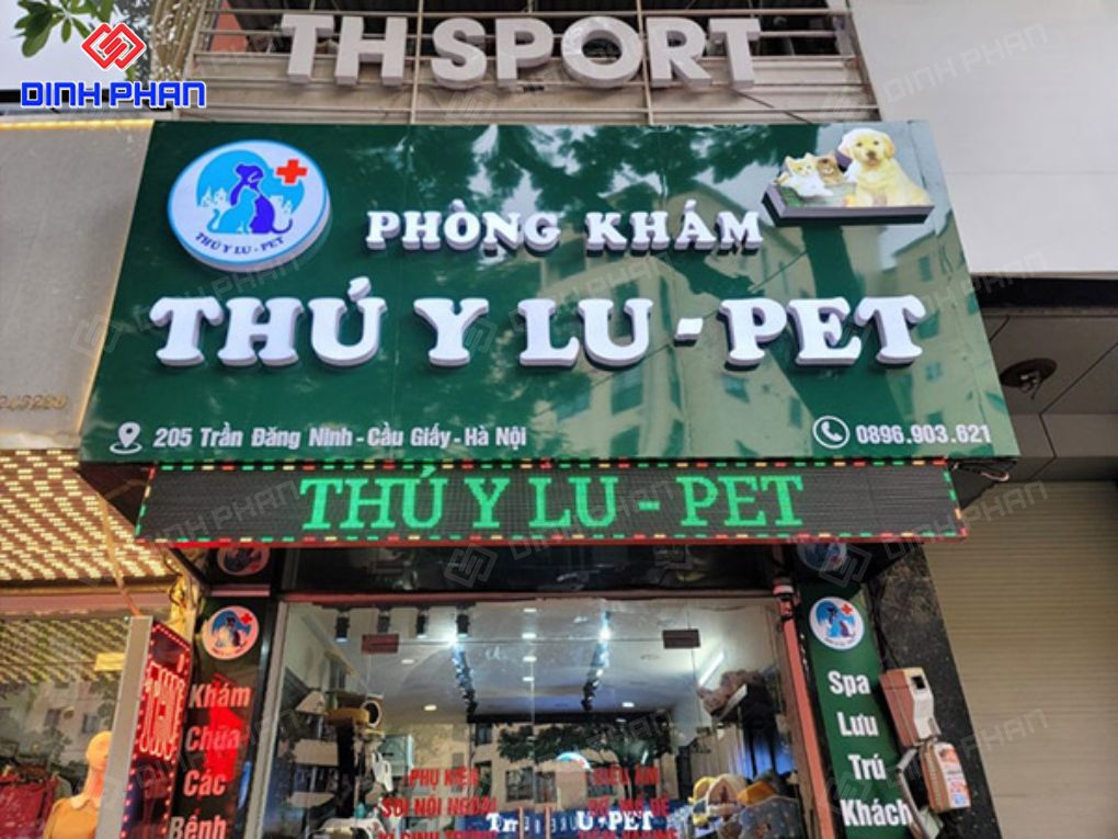 Bảng hiệu pet shop