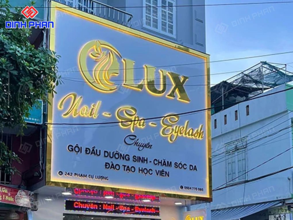 Làm bảng hiệu Spa