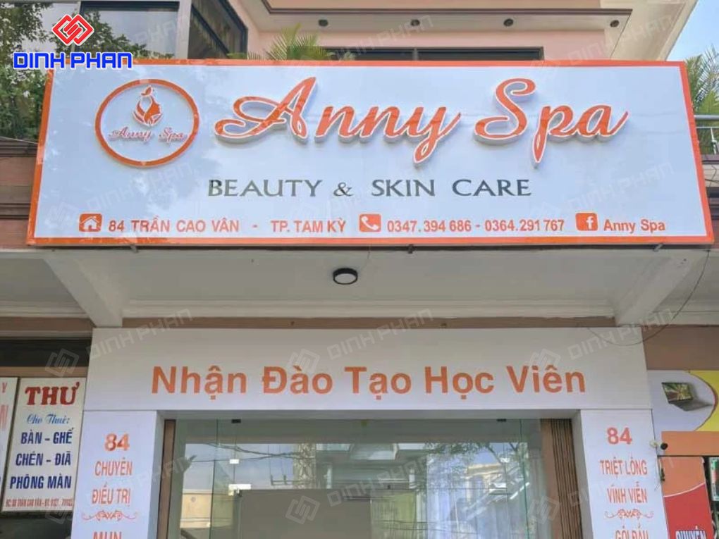 Làm bảng hiệu Spa