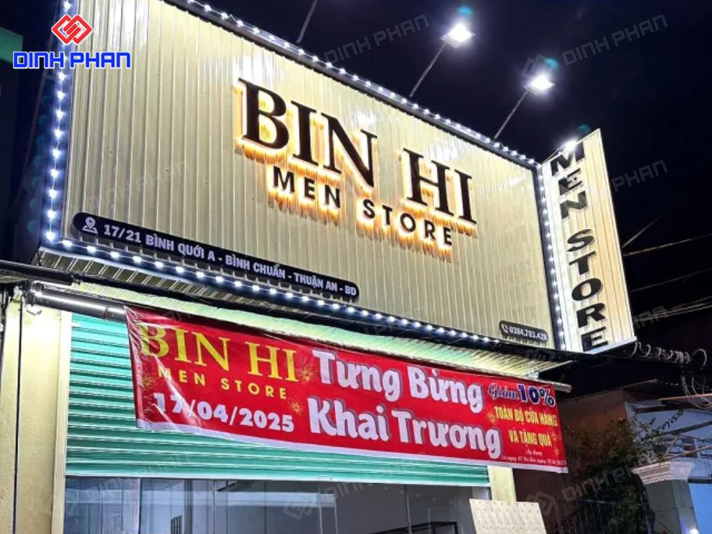 Bảng đèn LED quảng cáo