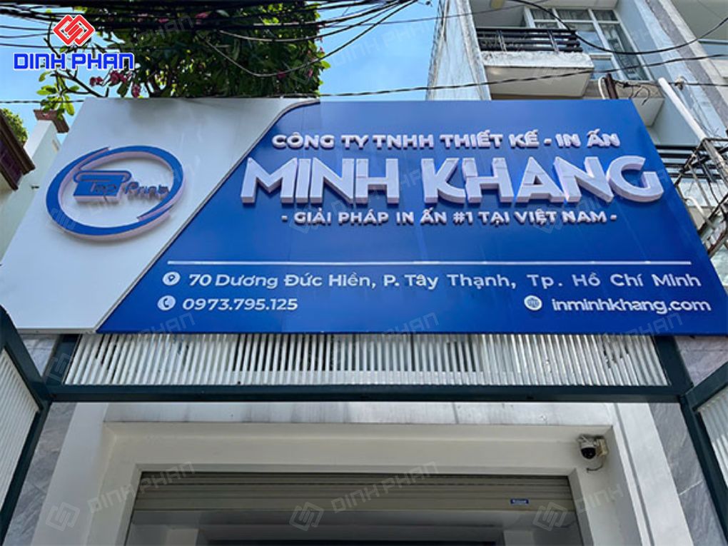 Bảng hiệu mica