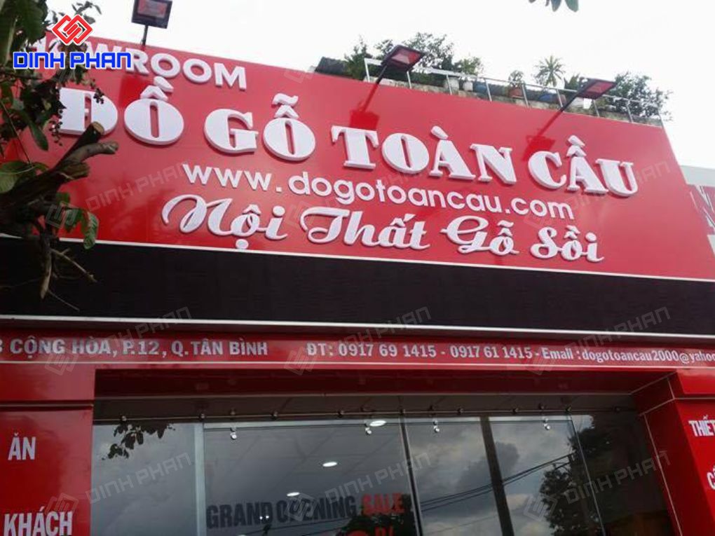 Bảng hiệu mica