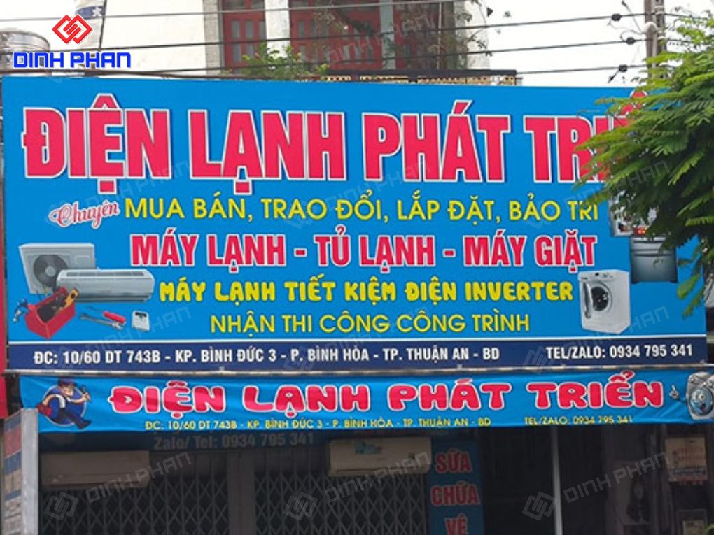 Bảng hiệu mica