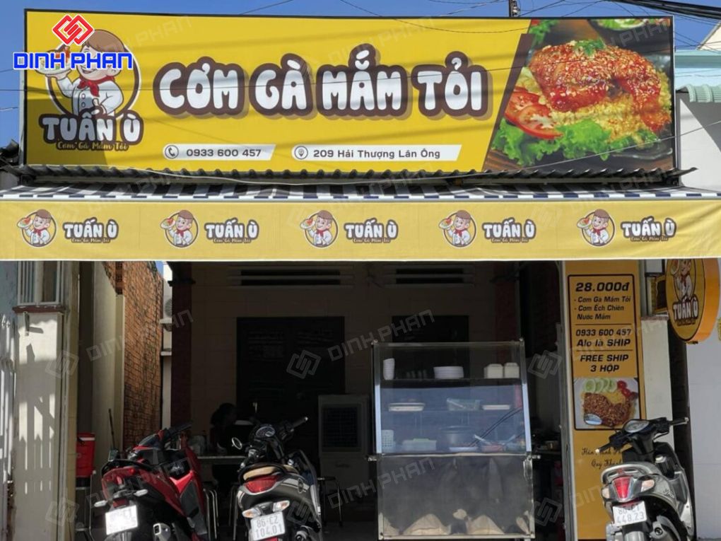 Làm bảng hiệu quán ăn