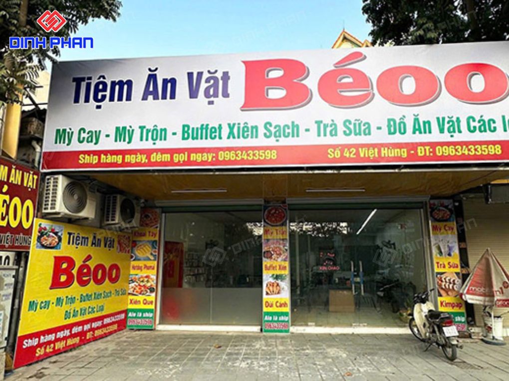 Làm bảng hiệu quán ăn