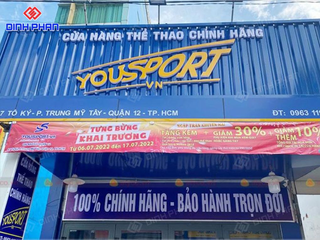 Bảng hiệu shop