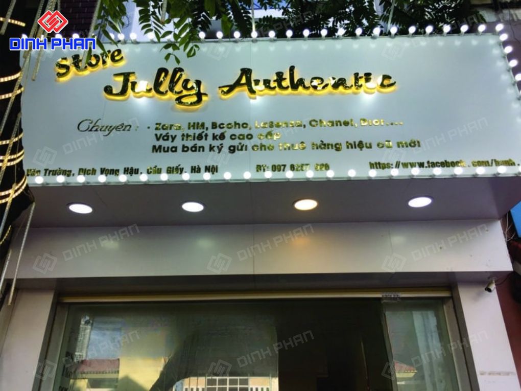 Bảng hiệu shop