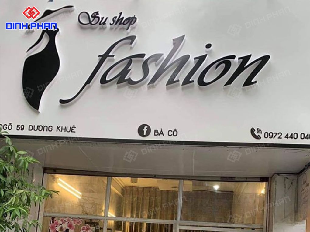 Bảng hiệu shop