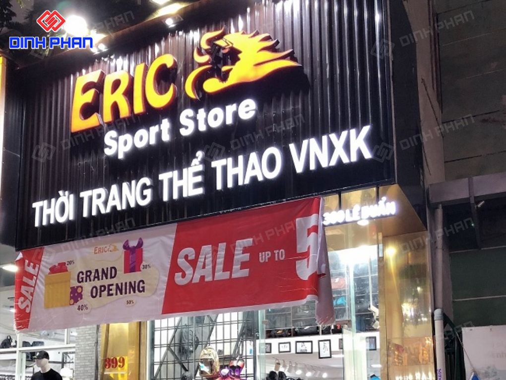 Bảng hiệu shop