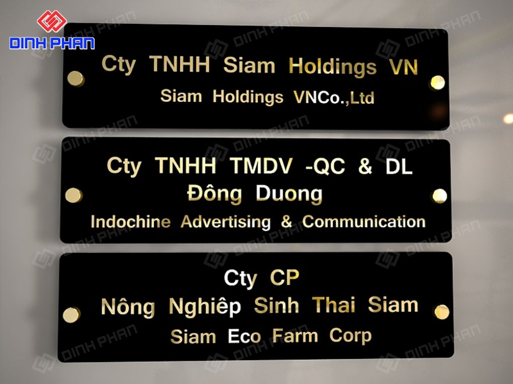 Biển số phòng