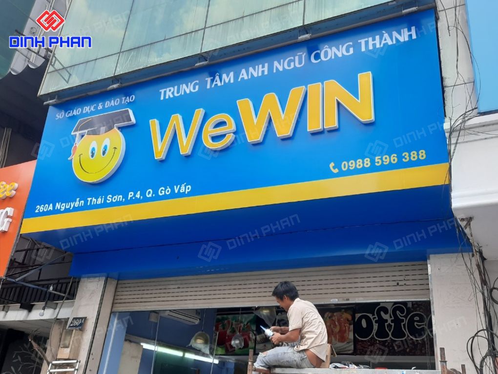 Chữ alu quảng cáo