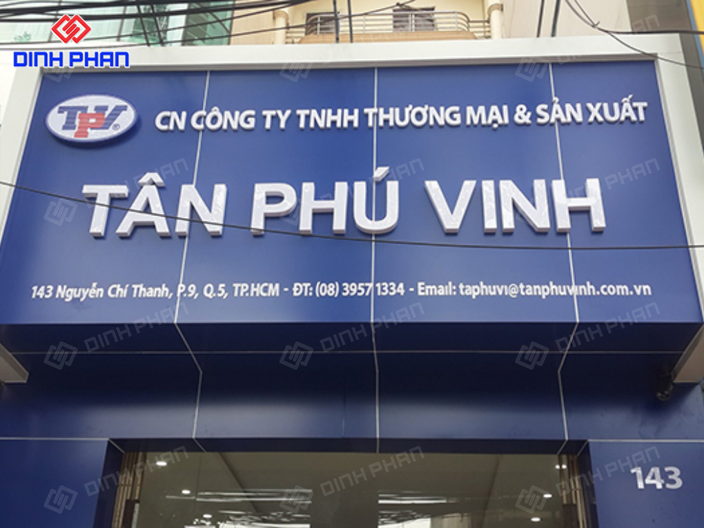 Giá thi công bảng hiệu Alu