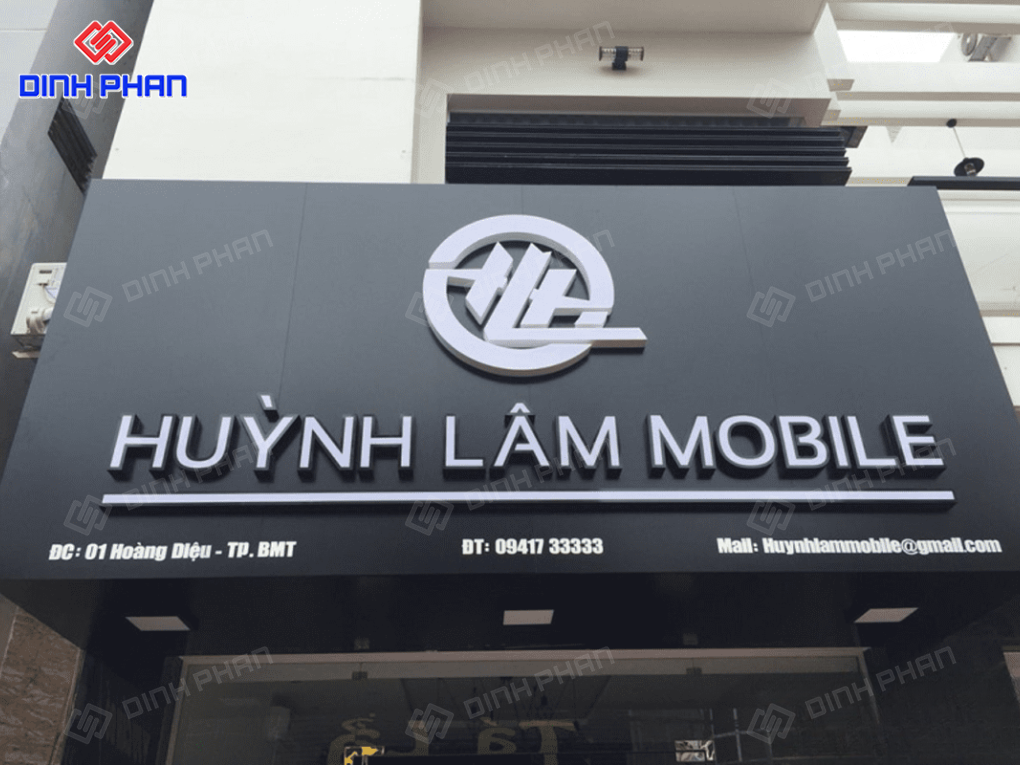 Giá thi công bảng hiệu Alu