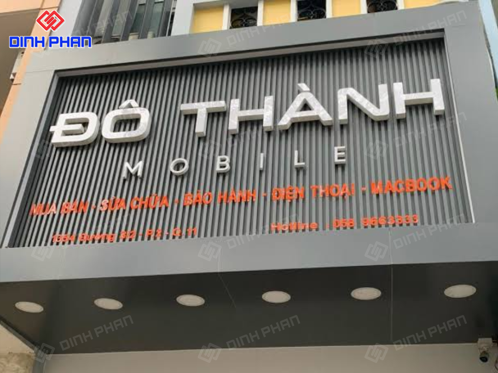 Giá thi công bảng hiệu Alu
