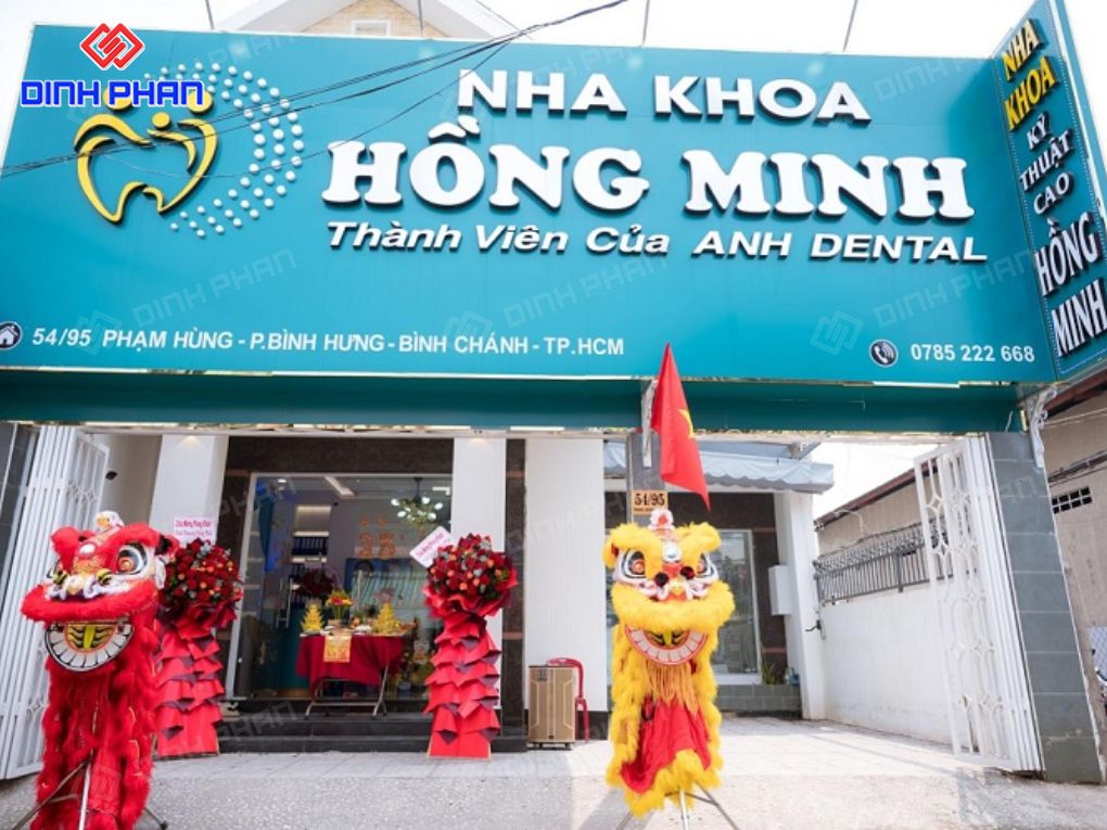 Làm bảng hiệu nha khoa