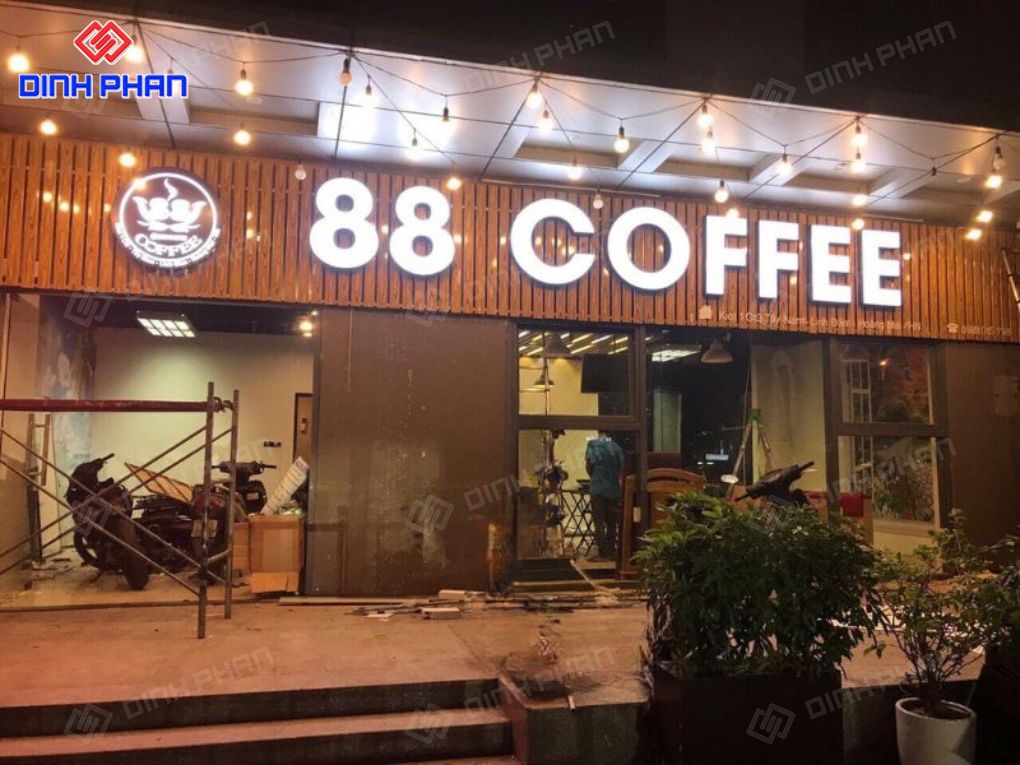 Mẫu bảng hiệu cafe