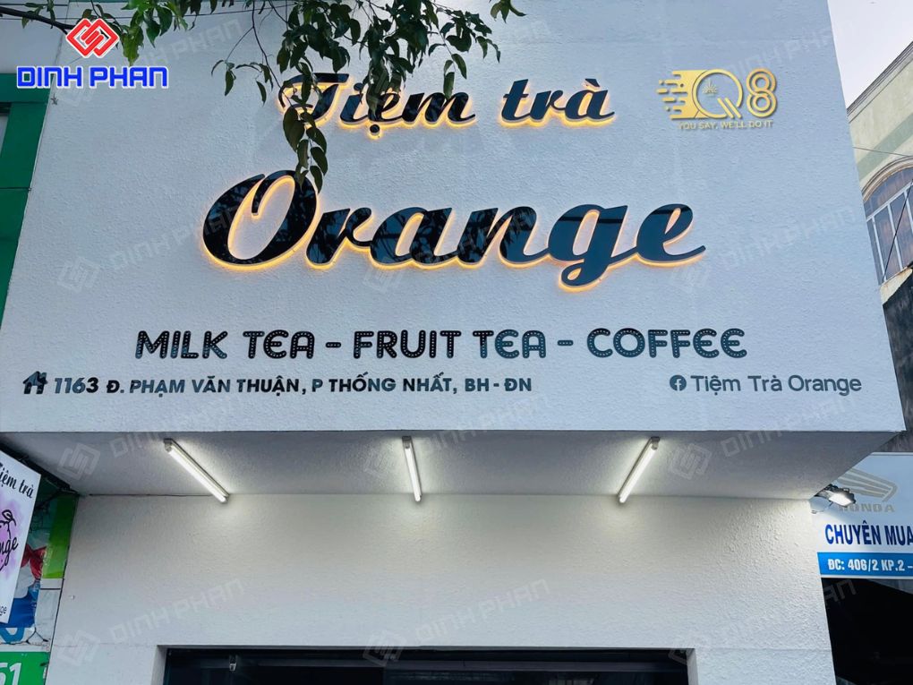 Mẫu bảng hiệu trà sữa