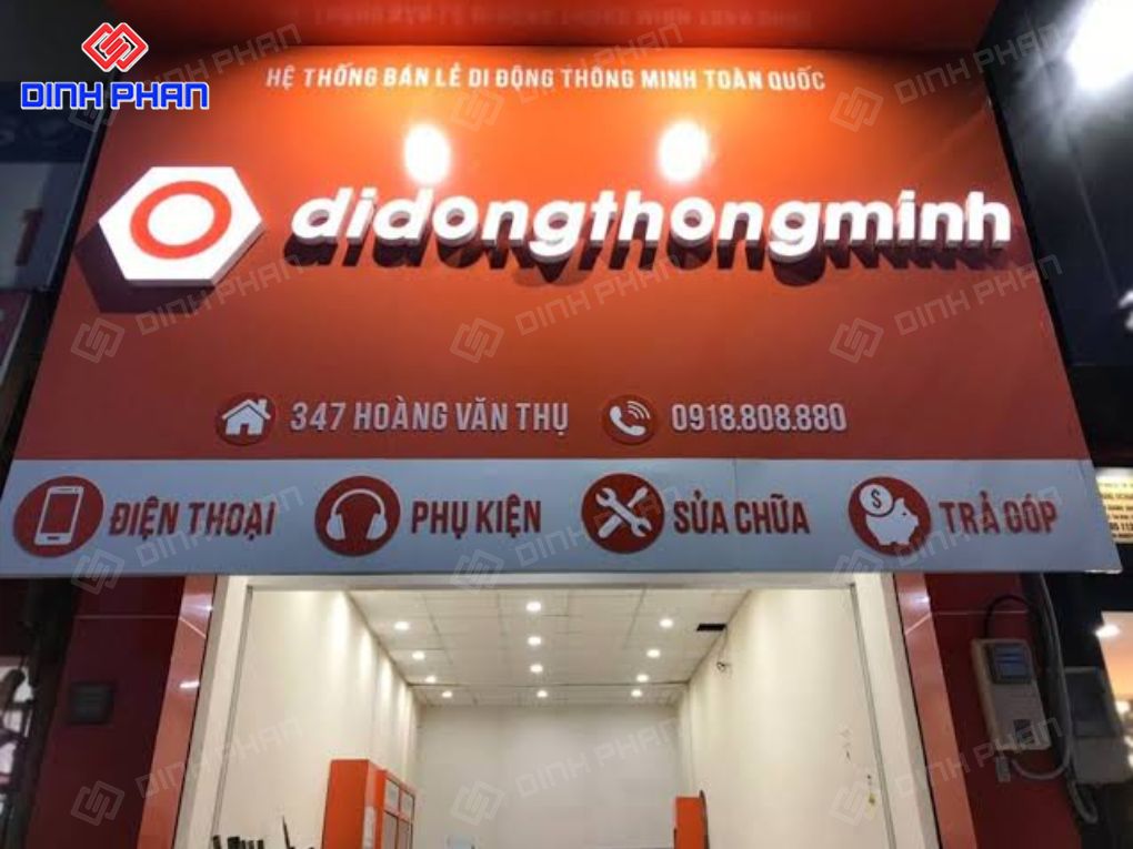 Giá bảng hiệu alu chữ nổi