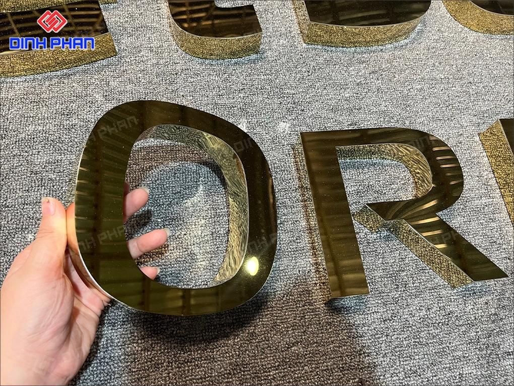 Gia Công Chữ Nổi Inox