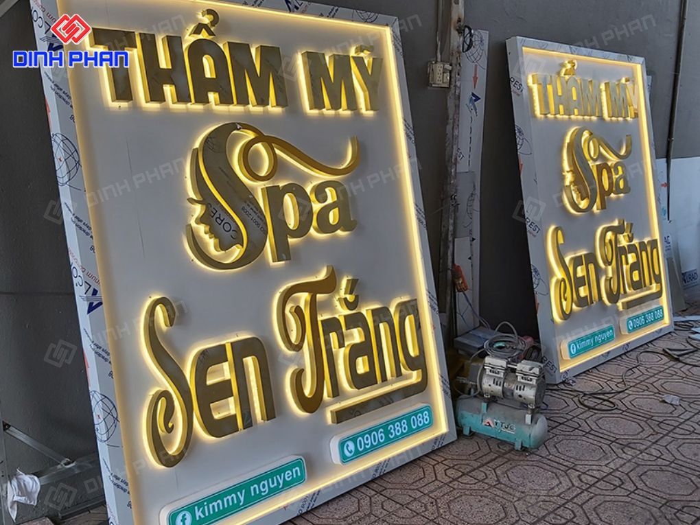 Chữ Alu dán tường