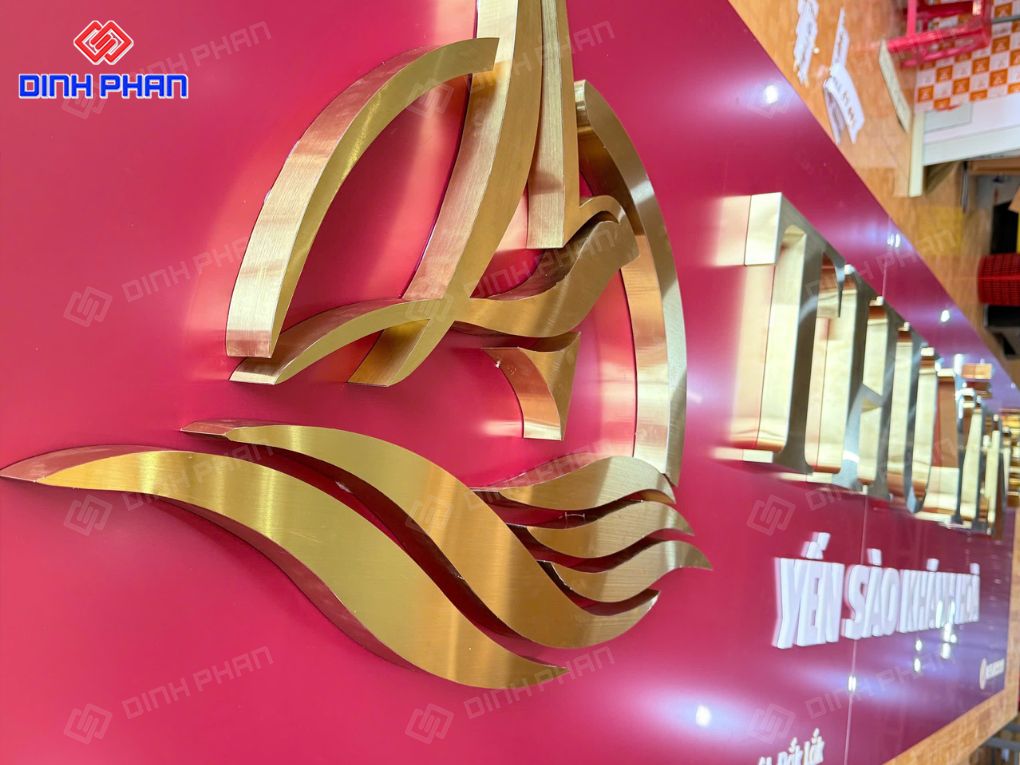 Gia công bộ chữ inox
