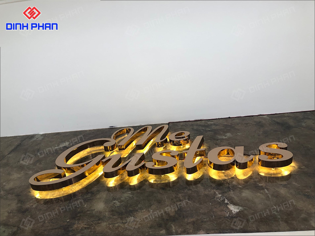 Gia công chữ đèn LED