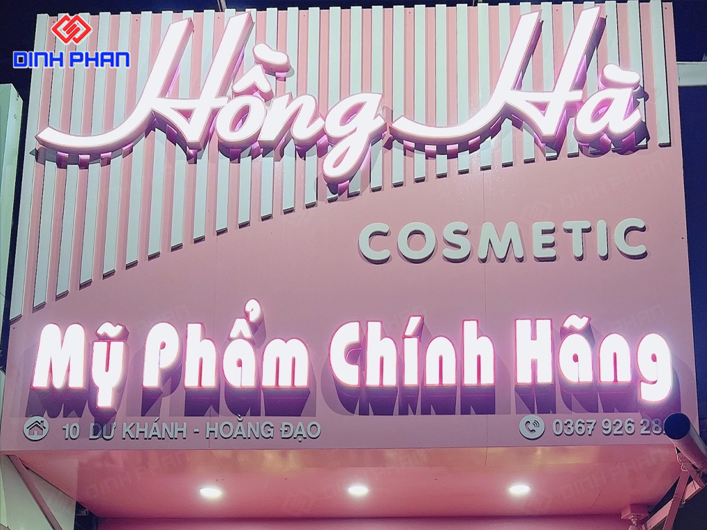 Làm bảng hiệu spa