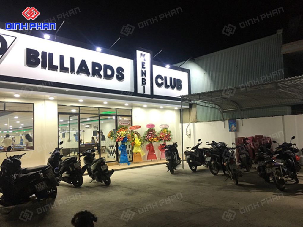 Bảng hiệu bida