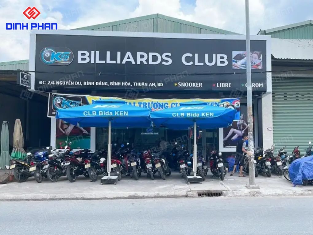 Bảng hiệu bida