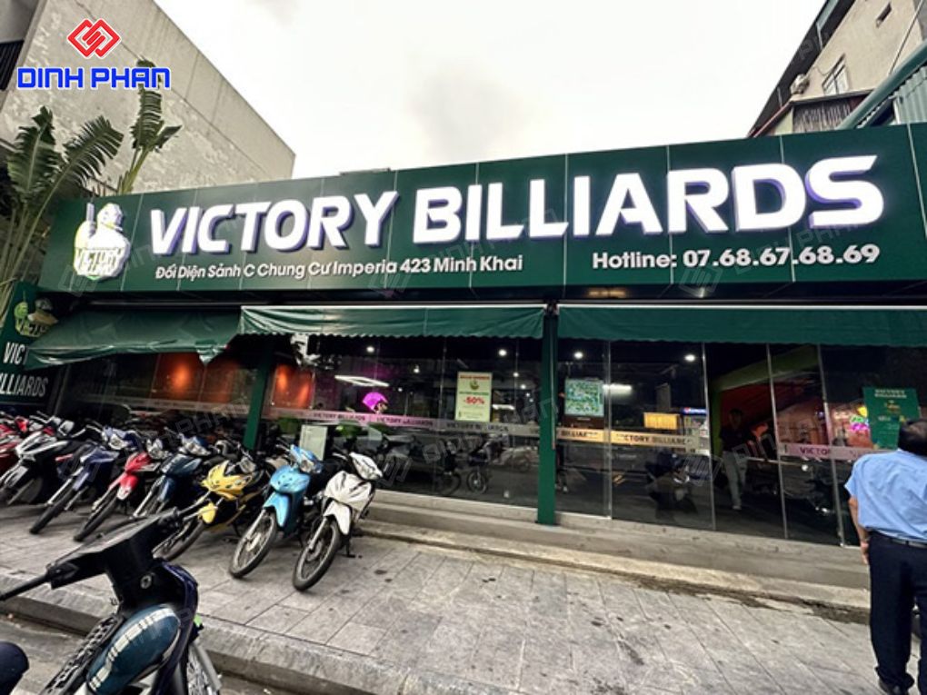 Bảng hiệu bida