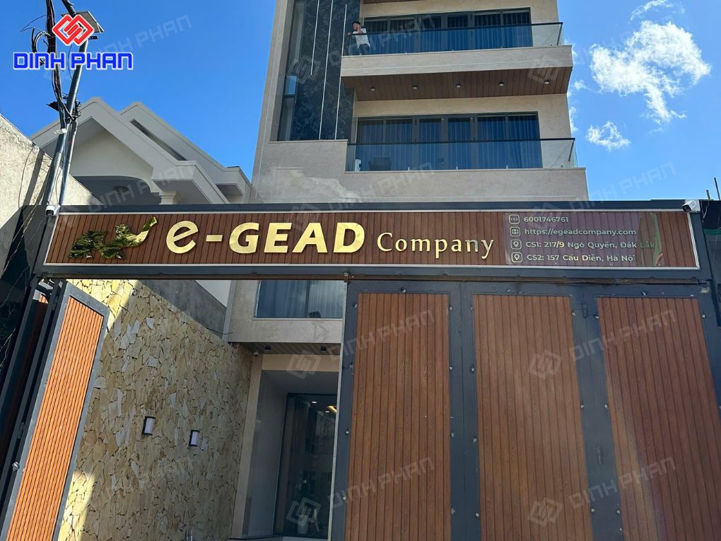 Biển quảng cáo chữ nổi đẹp